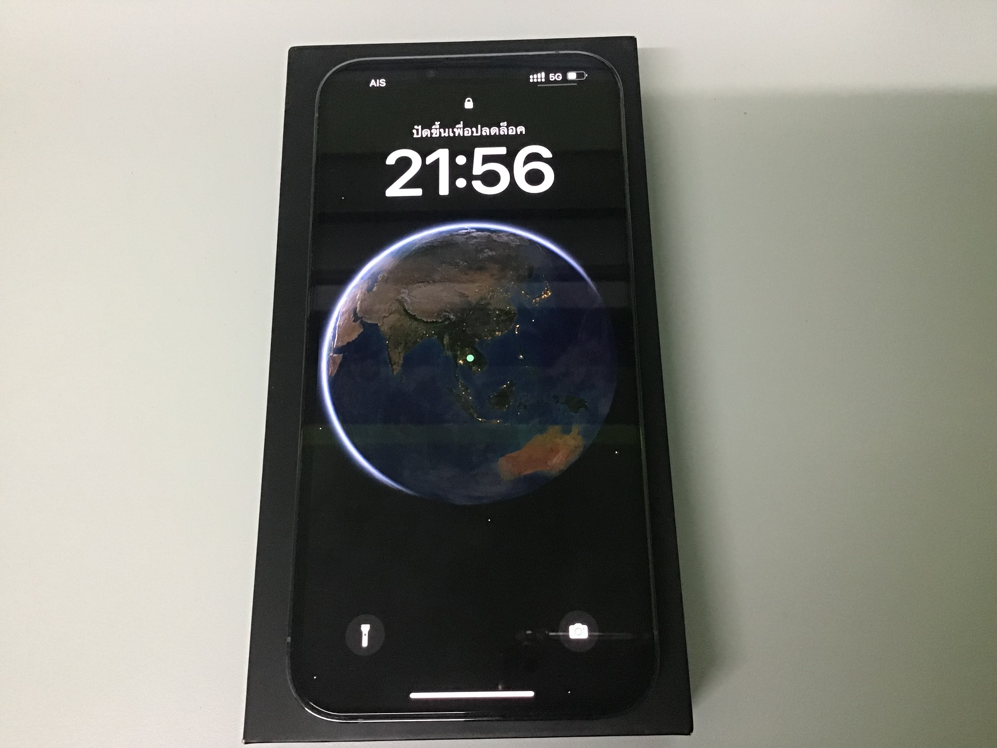 iphone 13 pro max  256 GB  สี sierra blue