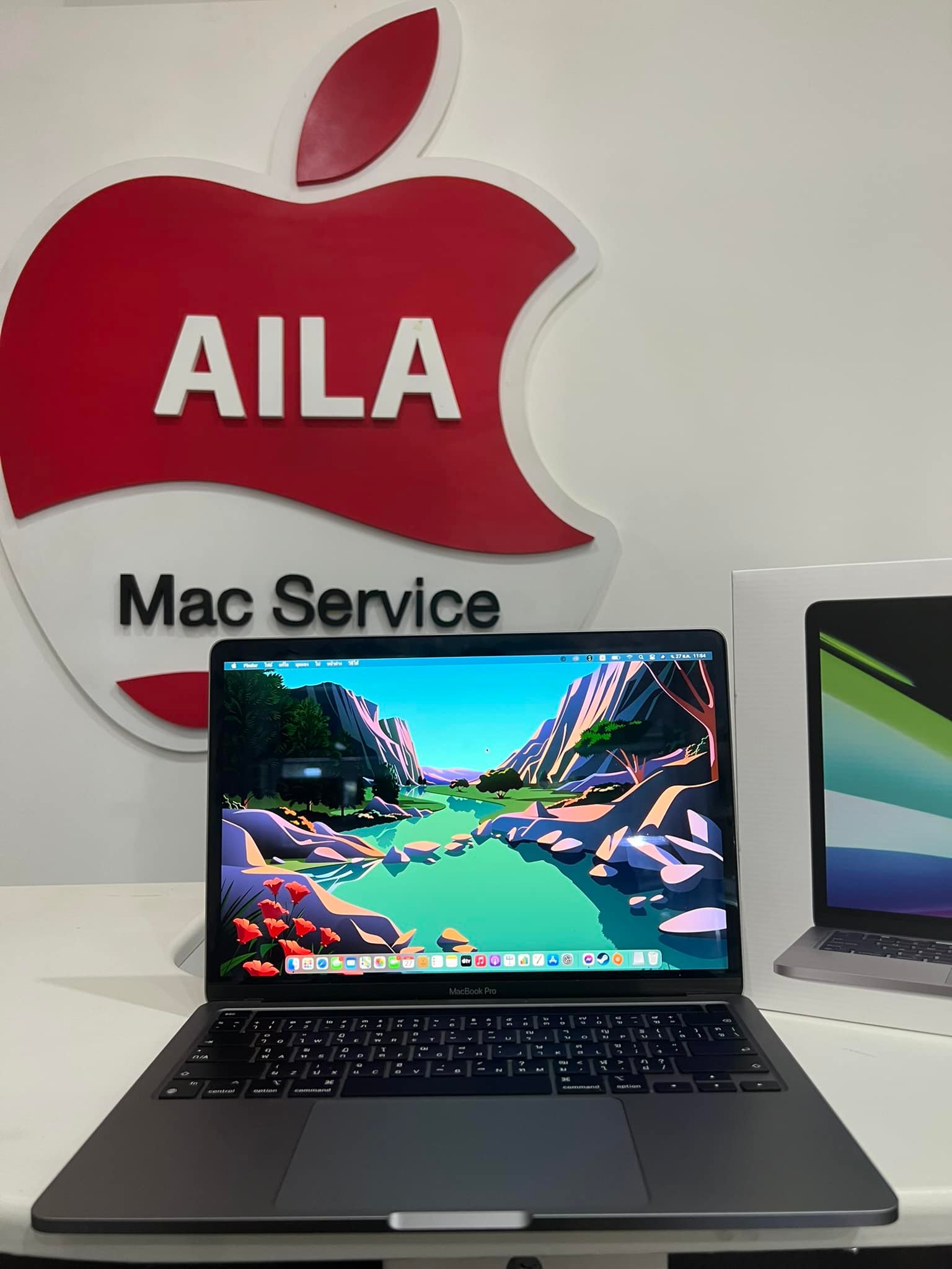 MacBook Pro M1 สี Space Gray Ram 16 GB สภาพสวย อุปกรณ์ครบกล่อง ประกันศูนย์ยาวๆถึงปีหน้า !!!